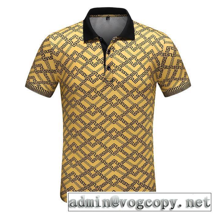 大胆にデザインオシャレ新品 2色可選 Tシャツ/半袖 ヴェルサー2019春夏トレンドアイテム チVERSACE