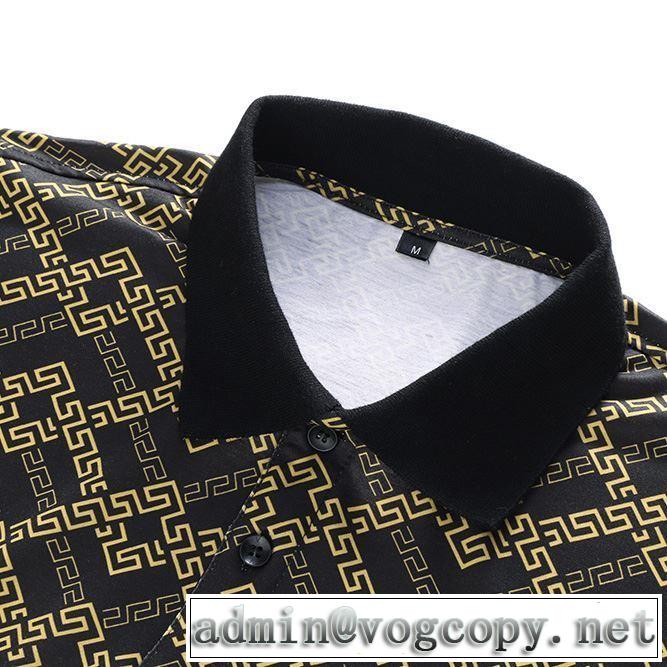 大胆にデザインオシャレ新品 2色可選 Tシャツ/半袖 ヴェルサー2019春夏トレンドアイテム チVERSACE