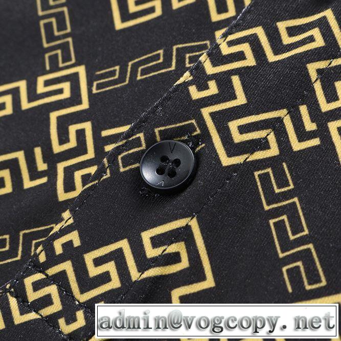 大胆にデザインオシャレ新品 2色可選 Tシャツ/半袖 ヴェルサー2019春夏トレンドアイテム チVERSACE