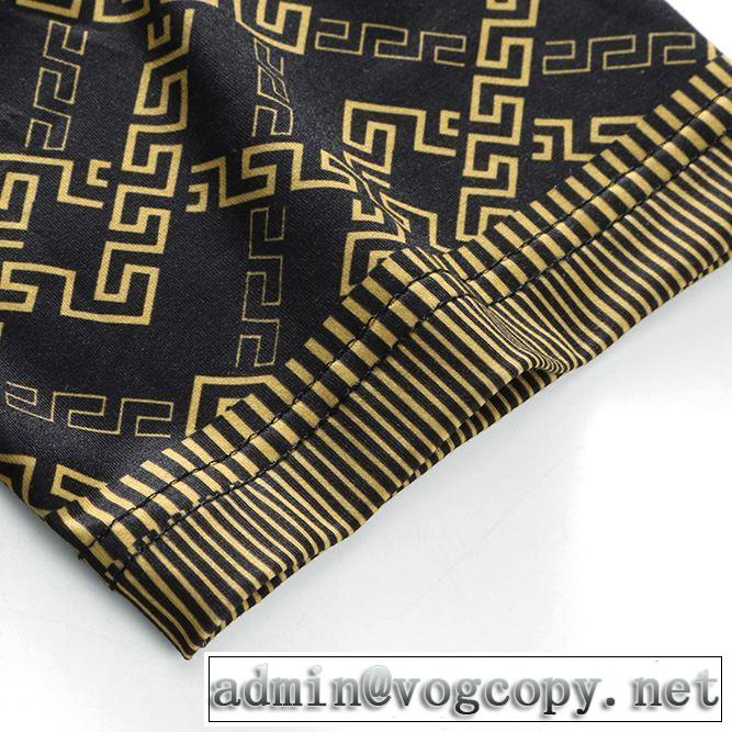 大胆にデザインオシャレ新品 2色可選 Tシャツ/半袖 ヴェルサー2019春夏トレンドアイテム チVERSACE