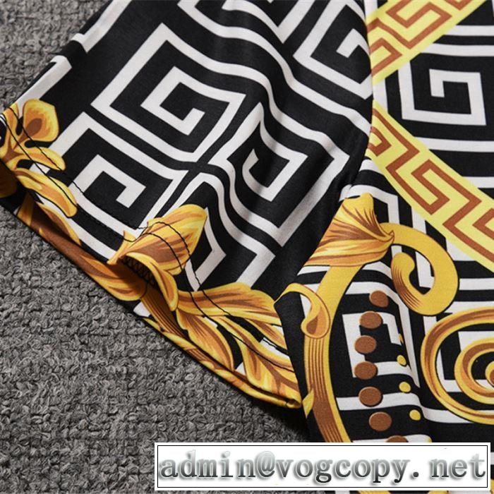 岩ちゃん愛用 ヴェルサーチ VERSACE 2019年最新ファッション Tシャツ/半袖 人気上昇中