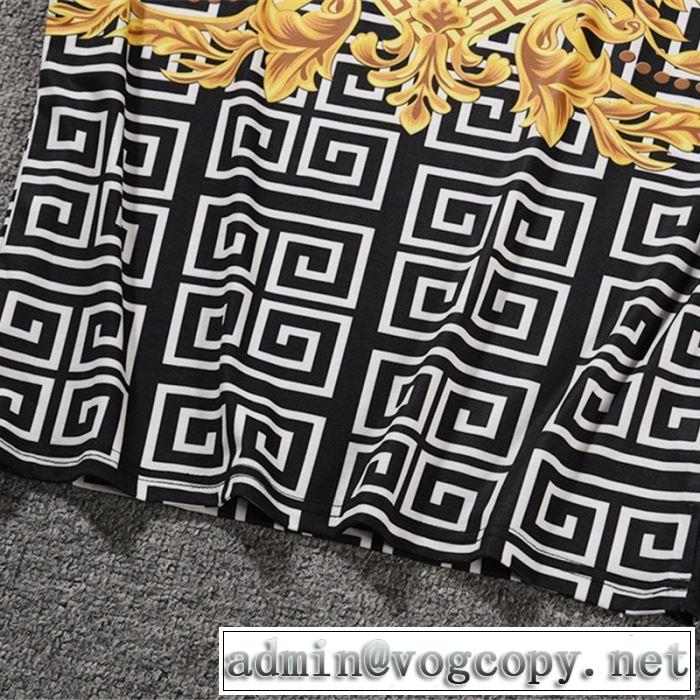 岩ちゃん愛用 ヴェルサーチ VERSACE 2019年最新ファッション Tシャツ/半袖 人気上昇中