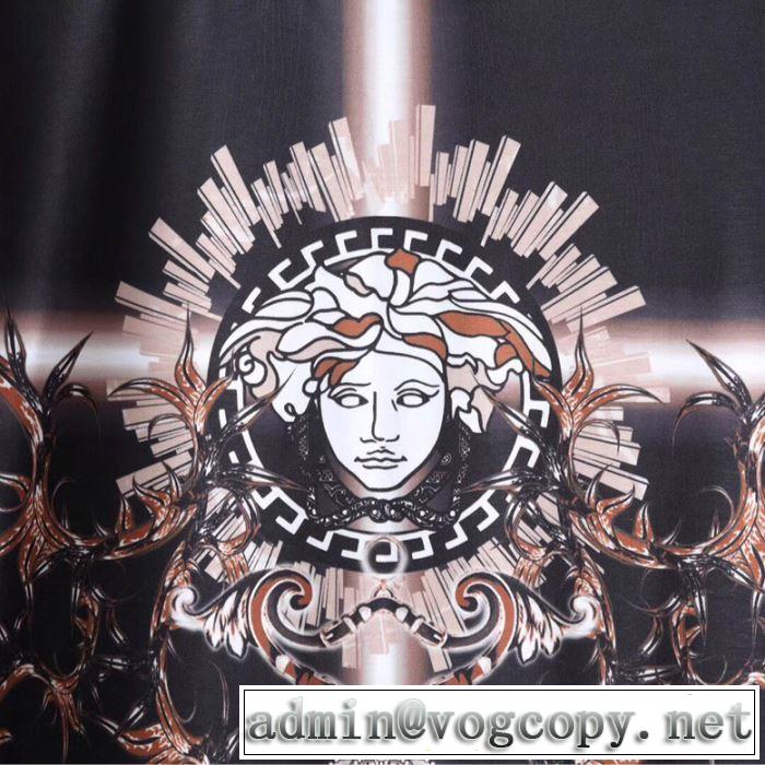 シンプル使える ヴェルサーチ春夏の流行り2019新品 VERSACE  Tシャツ/半袖超あたたかい