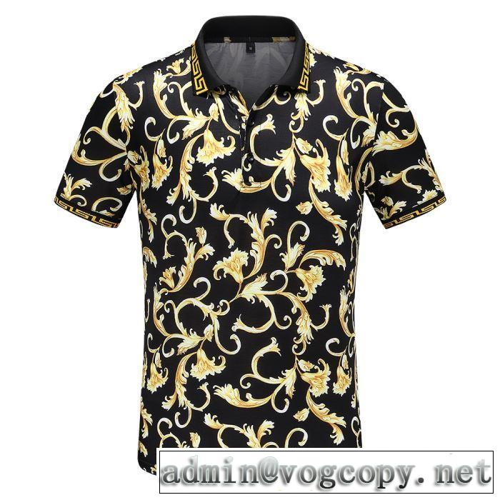 2019春夏の大注目トレンド ヴェルサーチVERSACE 2色可選 Tシャツ/半袖 いろいろ選べる
