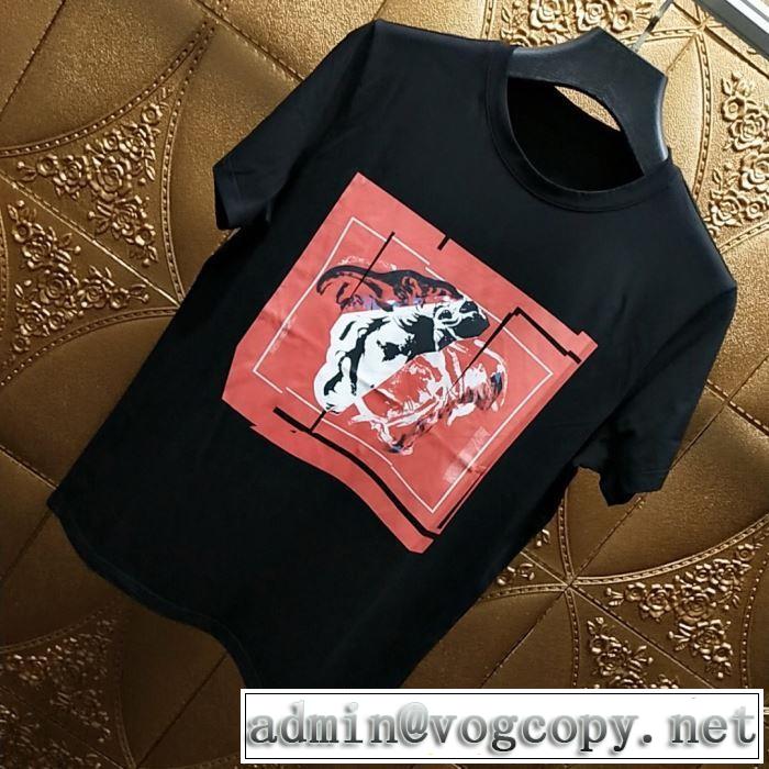 人気上昇中 ヴェルサーチ2019夏ファション新品  VERSACE Tシャツ/半袖 新作オシャレ