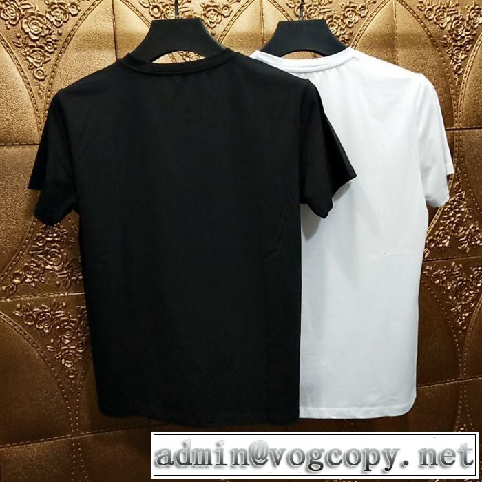 ヴェルサーチ 手持ち在庫あり海外セレブ愛用 VERSACE Tシャツ/半袖 2色可選 2019夏ファション新品