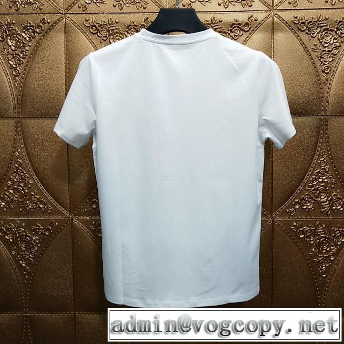 最新のトレンドブランド人気的 Tシャツ/半袖 2色可選 ヴェルサーチ 2019春夏の大注目トレンド VERSACE