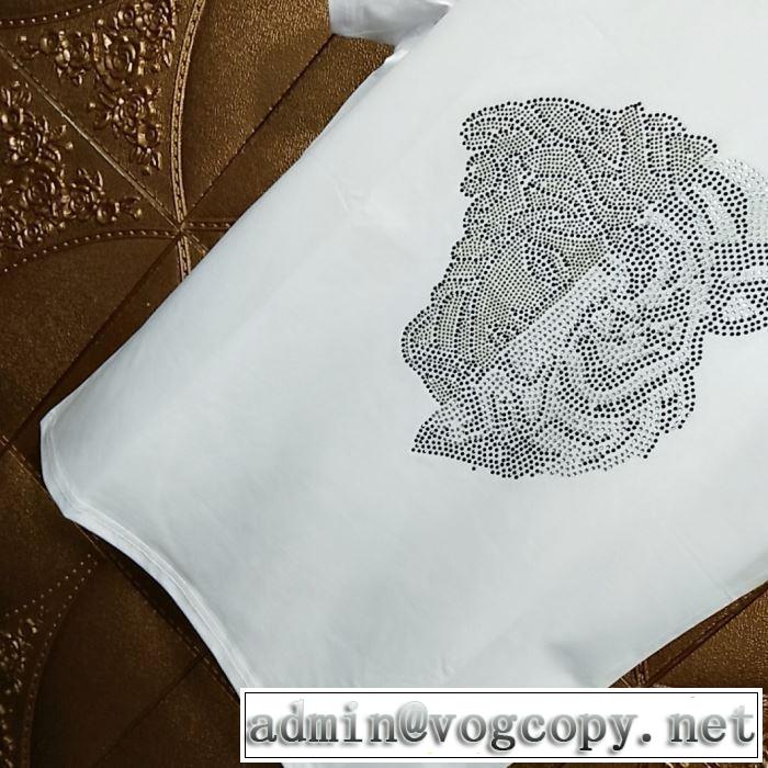 最新のトレンドブランド人気的 Tシャツ/半袖 2色可選 ヴェルサーチ 2019春夏の大注目トレンド VERSACE