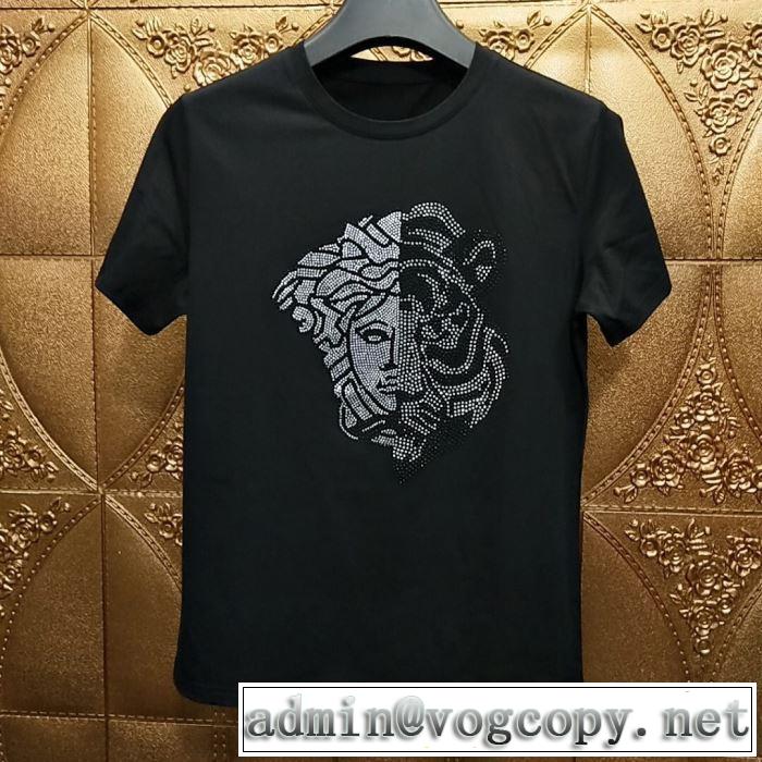 安心と信頼のお取引 ヴェルサーチ2019春夏の大注目トレンド  VERSACE Tシャツ/半袖