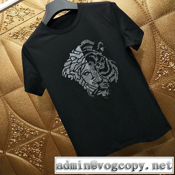 安心と信頼のお取引 ヴェルサーチ2019春夏の大注目トレンド  VERSACE Tシャツ/半袖