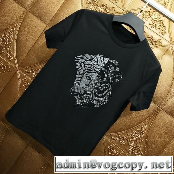 安心と信頼のお取引 ヴェルサーチ2019春夏の大注目トレンド  VERSACE Tシャツ/半袖
