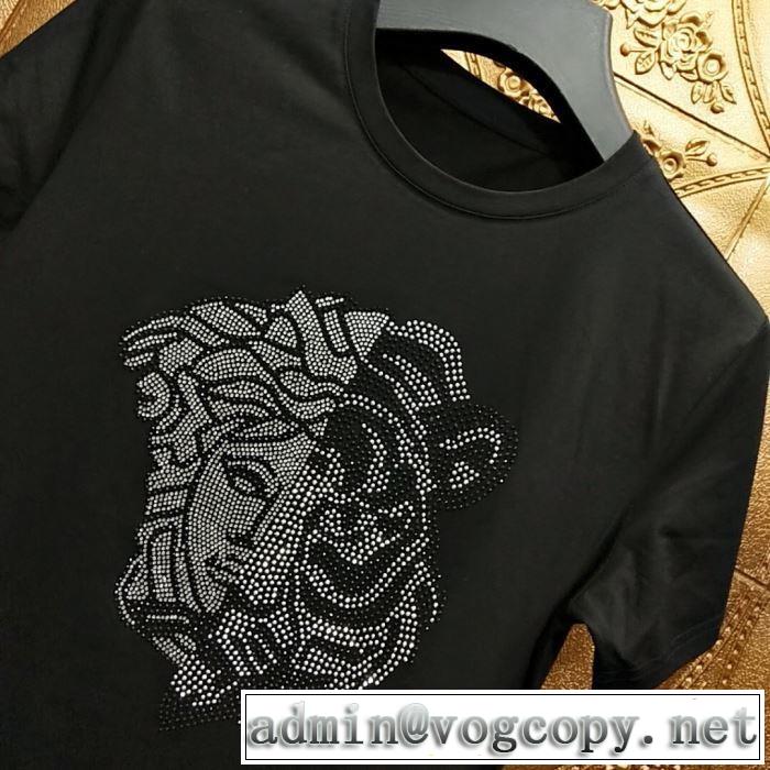 安心と信頼のお取引 ヴェルサーチ2019春夏の大注目トレンド  VERSACE Tシャツ/半袖