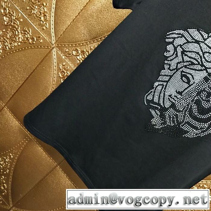 安心と信頼のお取引 ヴェルサーチ2019春夏の大注目トレンド  VERSACE Tシャツ/半袖