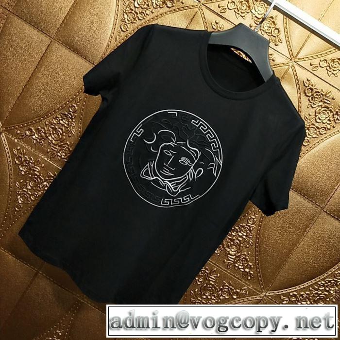 安心と信頼のお取引 ヴェルサーチ2019春夏の大注目トレンド  VERSACE Tシャツ/半袖