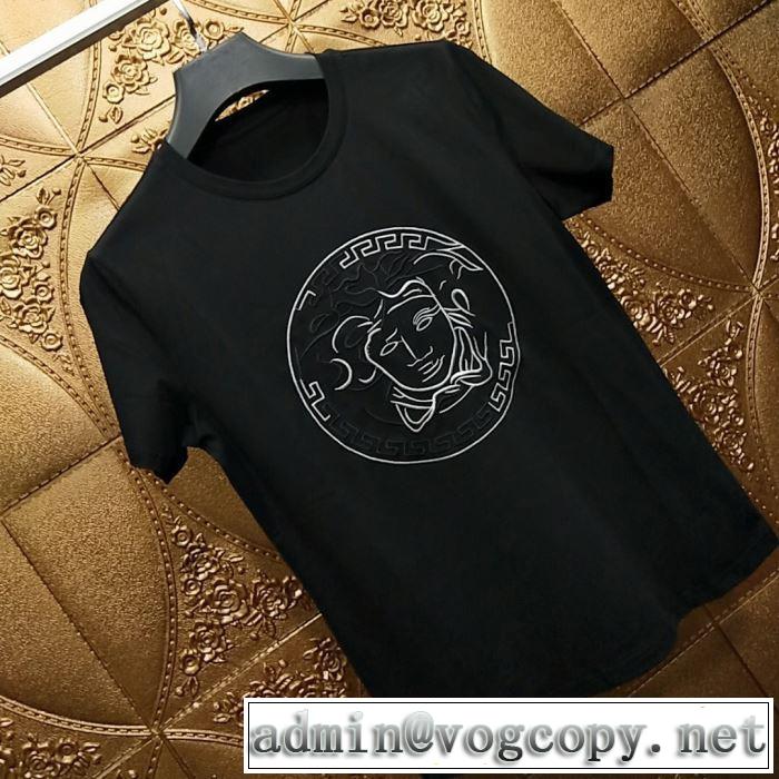 安心と信頼のお取引 ヴェルサーチ2019春夏の大注目トレンド  VERSACE Tシャツ/半袖