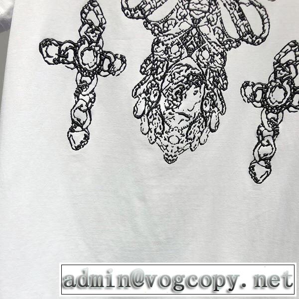 2019限定 男性に人気 ヴェルサーチ  Tシャツ/半袖 2色可選 VERSACE 海外セレブは大人気
