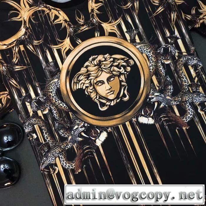 注目度が高まり最新コレクション ヴェルサーチ  VERSACE Tシャツ/半袖 2019夏ファション新品