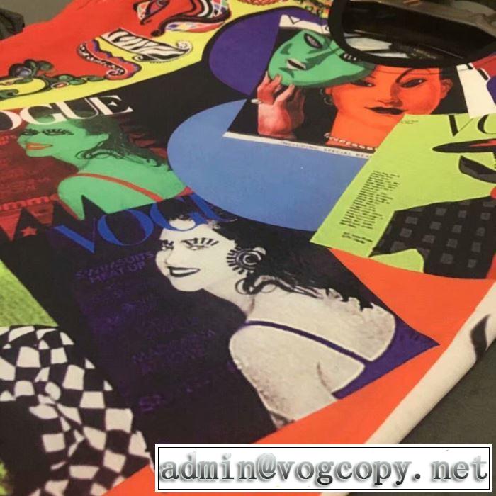 特に夏は人気アイテム2019SS VERSACE Tシャツ/半袖 最新先取りおしゃれなロゴ入り ヴェルサーチ