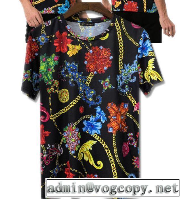 個性派さん ヴェルサーチ VERSACE 大注目日本未入荷 Tシャツ/半袖 2019年夏の一押しファッションアイテム