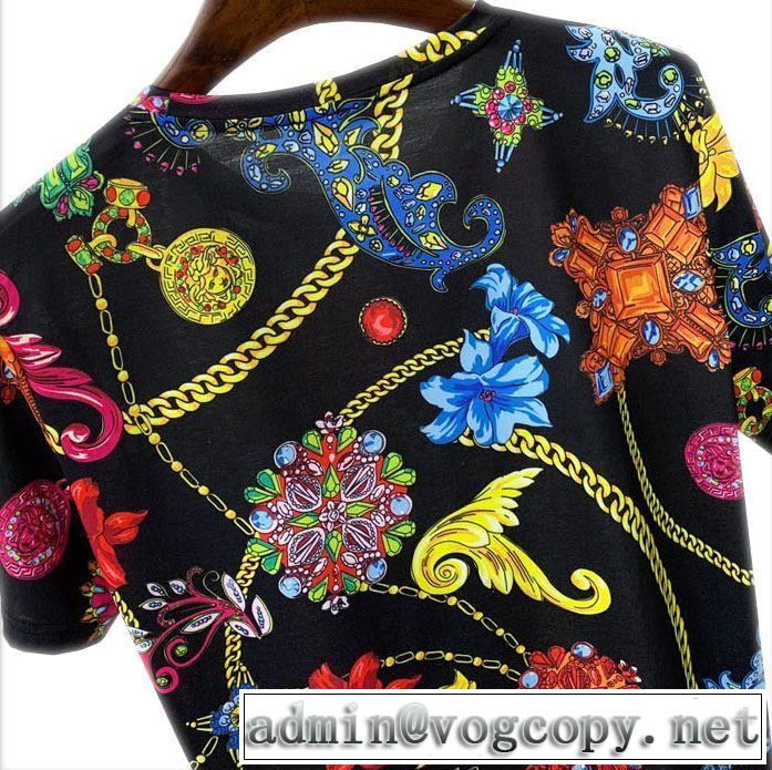 個性派さん ヴェルサーチ VERSACE 大注目日本未入荷 Tシャツ/半袖 2019年夏の一押しファッションアイテム