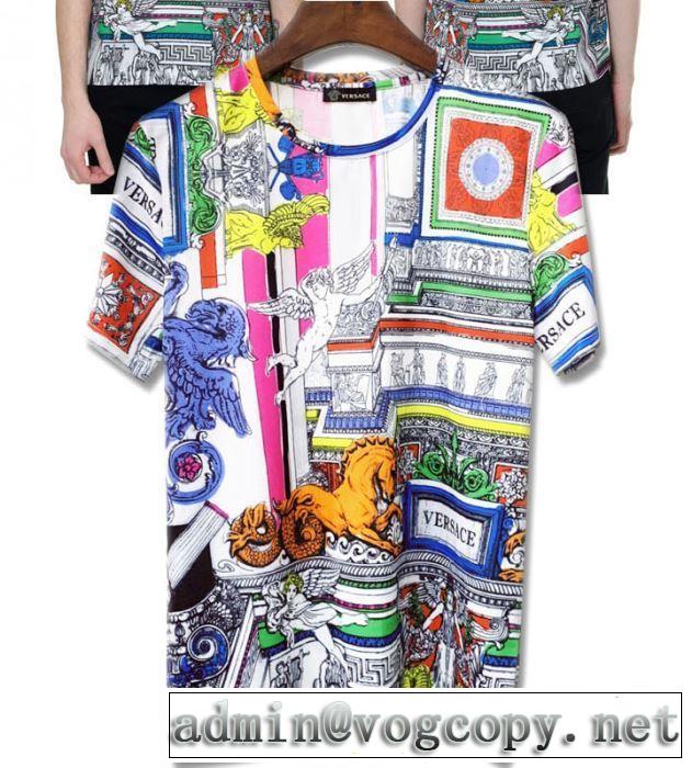 【2019春夏】最新コレクション ヴェルサーチ VERSACEすごく稀少カラー  Tシャツ/半袖