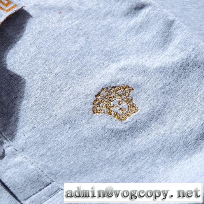 ヴェルサーチVERSACE  毎年トレンドアイテムが出る 4色可選  Tシャツ/半袖  2019春夏人気トレンドアイテム
