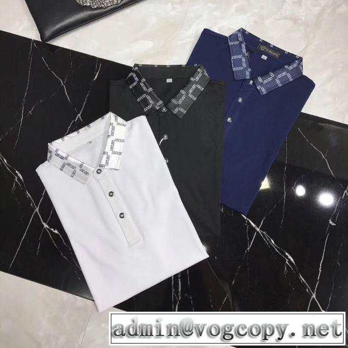 2019SS ヴェルサーチVERSACE夏らしい季節感  Tシャツ/半袖 オススメしたい最新注目ファション  3色可選