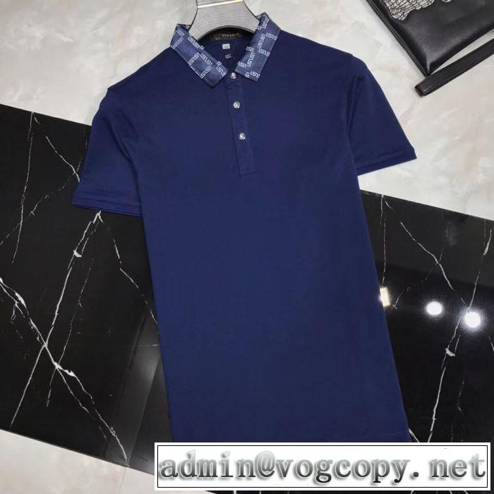 2019SS ヴェルサーチVERSACE夏らしい季節感  Tシャツ/半袖 オススメしたい最新注目ファション  3色可選