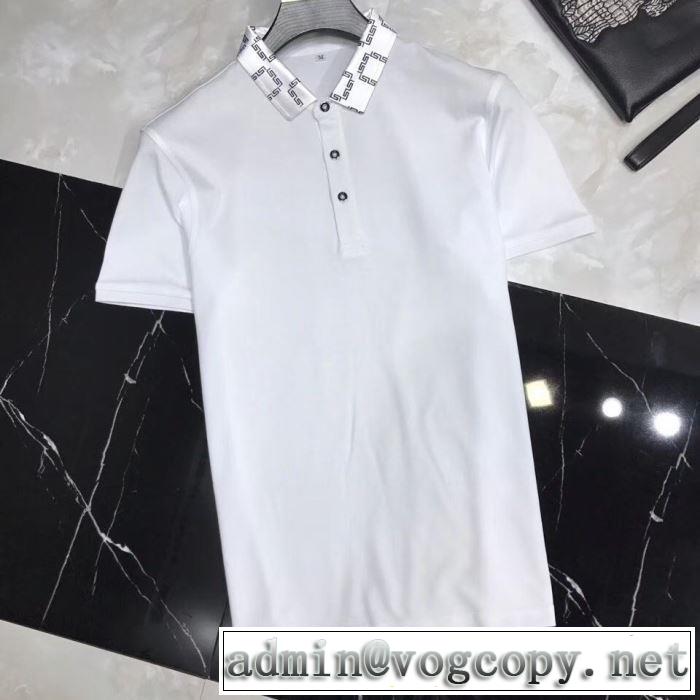 2019SS ヴェルサーチVERSACE夏らしい季節感  Tシャツ/半袖 オススメしたい最新注目ファション  3色可選
