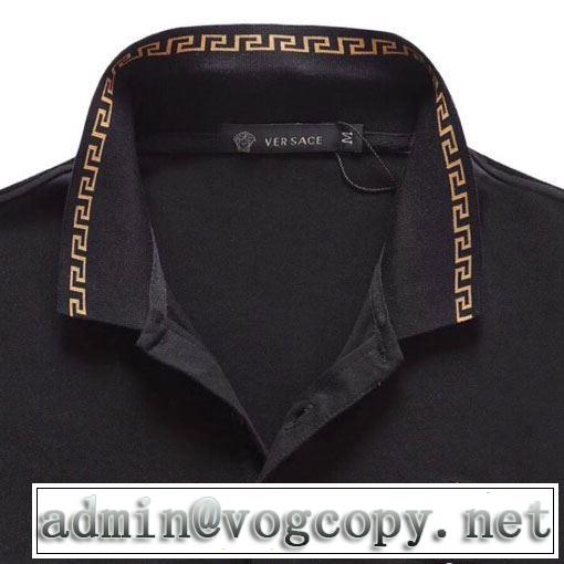 3色可選  ヴェルサーチVERSACE 主張性もカジュアルさ Tシャツ/半袖  《2019年》今、注目のストリート