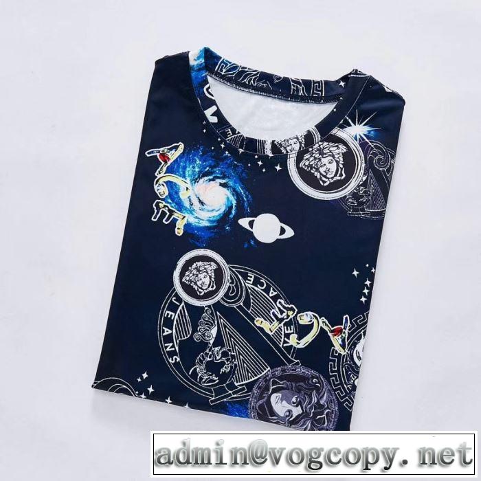 Tシャツ/半袖 キレイめ感が強い ヴェルサーチ2019年夏の一押しファッションアイテム VERSACE