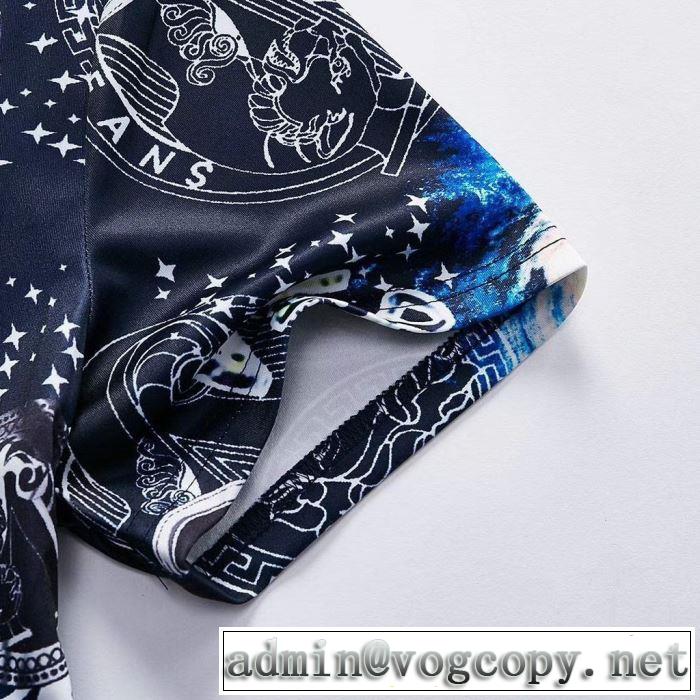 Tシャツ/半袖 キレイめ感が強い ヴェルサーチ2019年夏の一押しファッションアイテム VERSACE