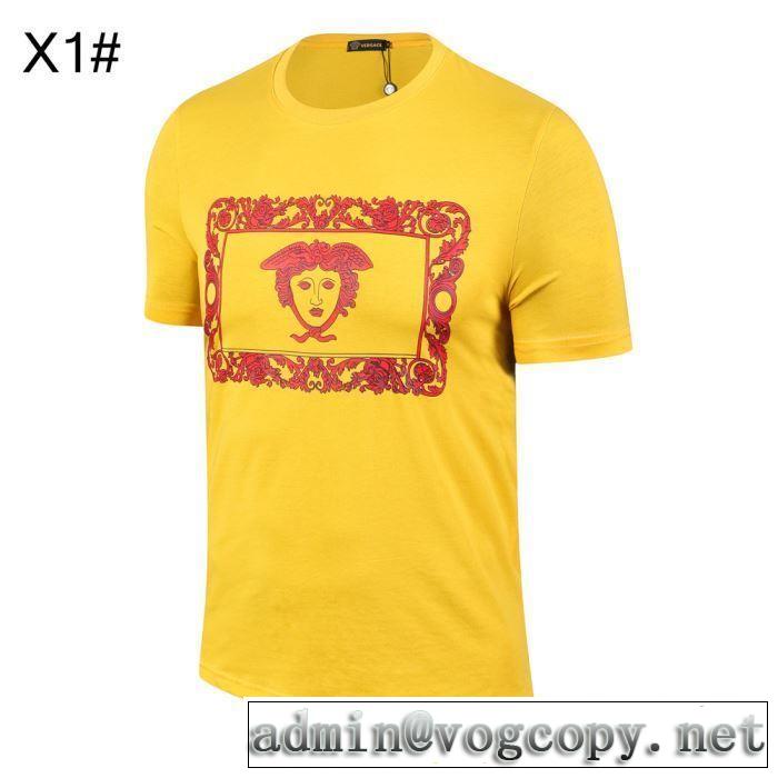 ヴェルサーチ  今季は特に注目ファションVERSACE  Tシャツ/半袖   3色可選  2019春夏は人気定番