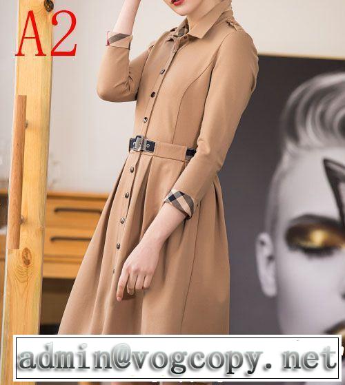 多色可選 2019春夏も引き続きトレンド カジュアルを一歩大人に バーバリー BURBERRY ワンピース