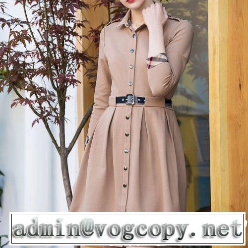 多色可選 2019春夏も引き続きトレンド カジュアルを一歩大人に バーバリー BURBERRY ワンピース