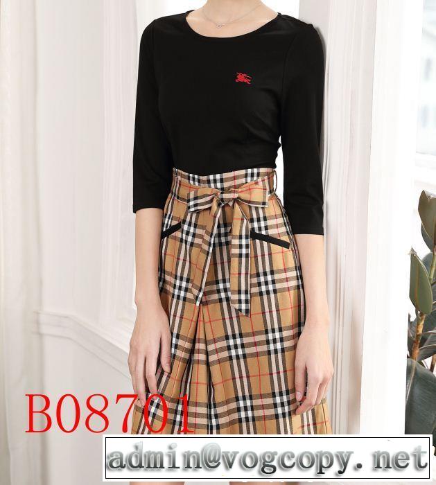2019年春夏のトレンドアイテム ぐっと鮮度がアップ サラサラの着心地 バーバリー BURBERRY ワンピース