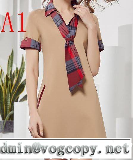 バーバリー BURBERRY ワンピース 3色可選 2019春夏人気トレンドアイテム ゆったり感のあるアイテム