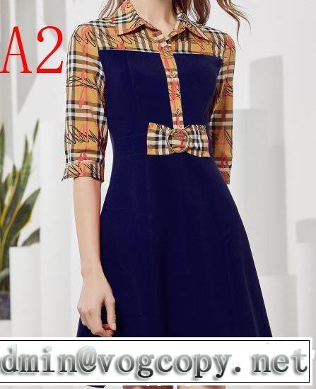 ワンピース 3色可選 2019年の夏のマスト リラックス感のあるゆったり バーバリー BURBERRY
