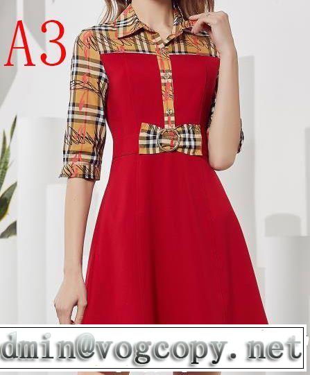 ワンピース 3色可選 2019年の夏のマスト リラックス感のあるゆったり バーバリー BURBERRY
