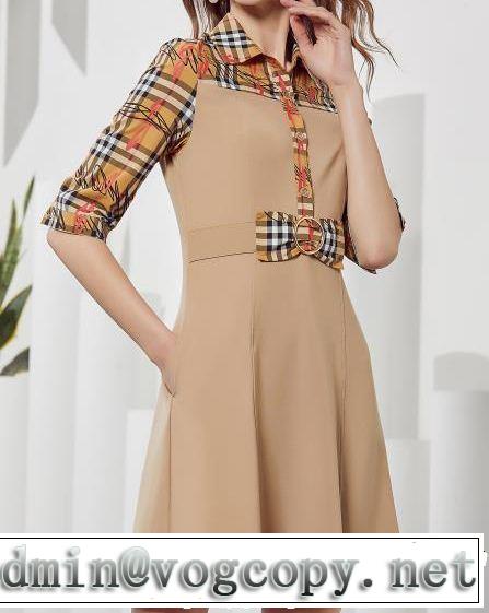 ワンピース 3色可選 2019年の夏のマスト リラックス感のあるゆったり バーバリー BURBERRY