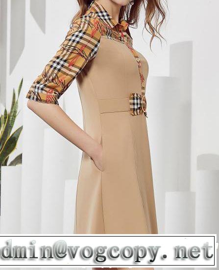 ワンピース 3色可選 2019年の夏のマスト リラックス感のあるゆったり バーバリー BURBERRY