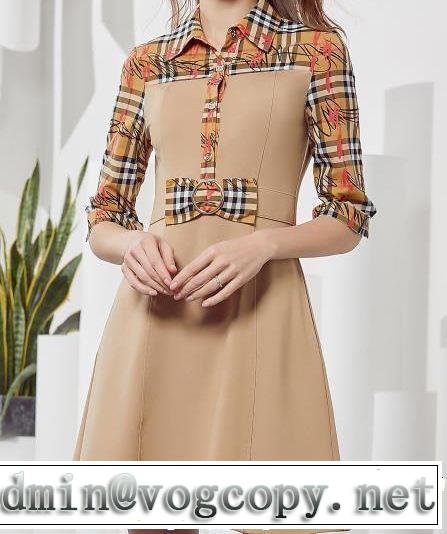 ワンピース 3色可選 2019年の夏のマスト リラックス感のあるゆったり バーバリー BURBERRY