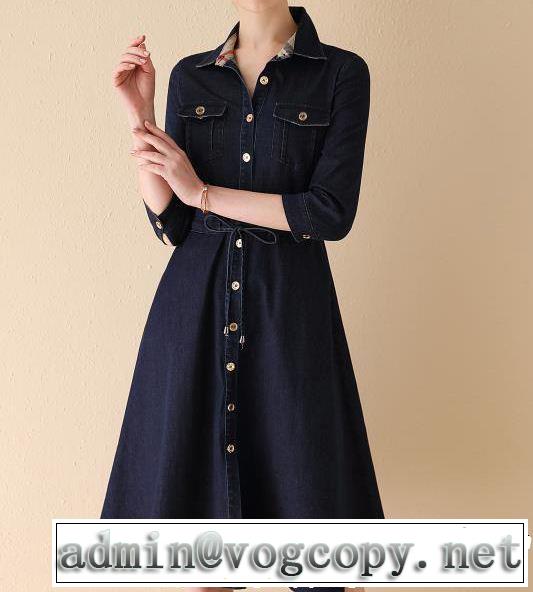 【2019年】夏のファッション バーバリー BURBERRY ワンピース 大胆にデザインオシャレ新品