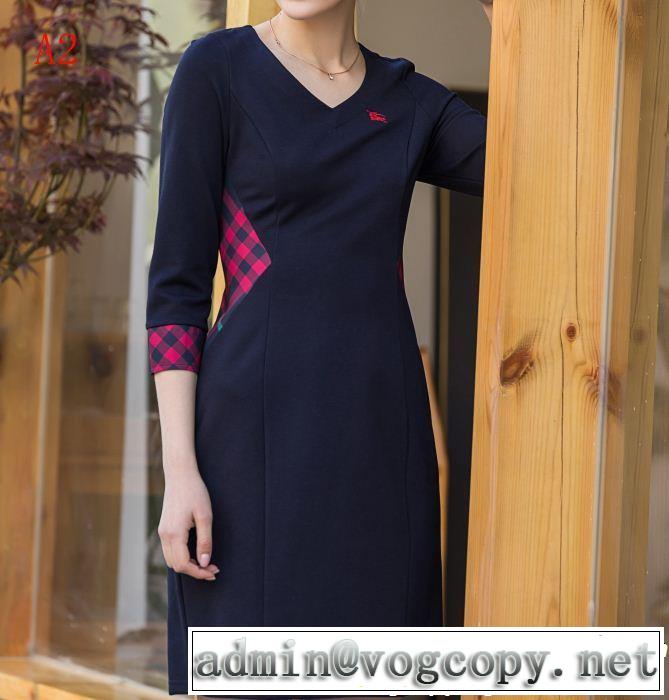 バーバリー BURBERRY ワンピース 3色可選 2019春夏トレンドアイテム 大人っぽく仕上げ 今年もトレンド