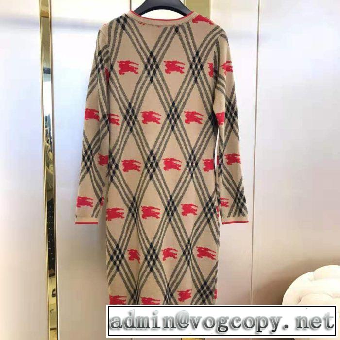 BURBERRY ワンピース 3色可選 2019春夏も引き続き人気セール 大人可愛いスタイル バーバリー