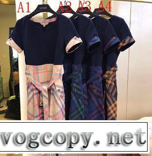 ワンピース 4色可選 2019春夏人気トレンドアイテム 定番のスタイル春夏限定 バーバリー BURBERRY
