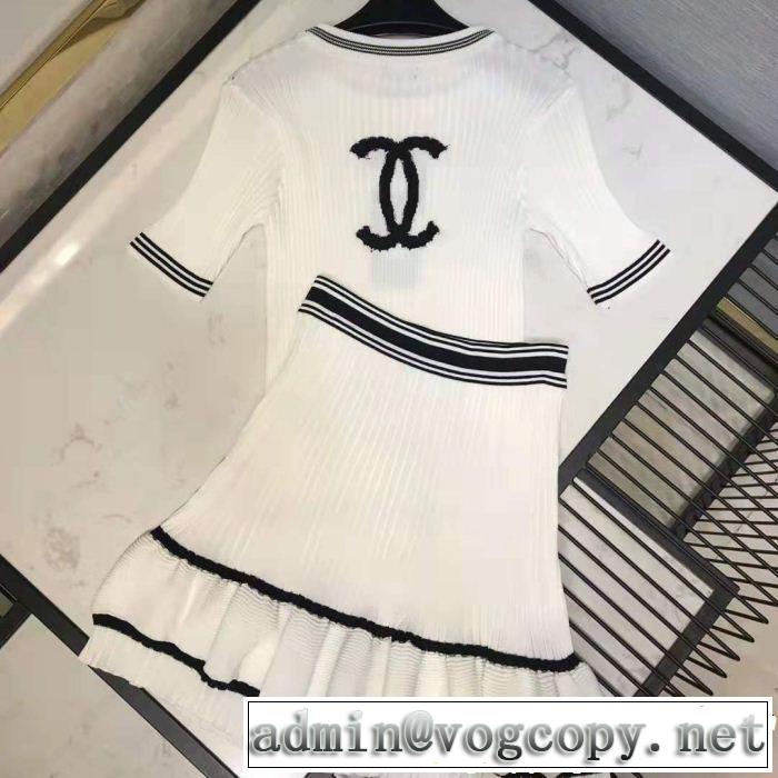 CH CH ワンピース 2色可選 2019年の春夏に着たい 好印象な上品スタイル 今から夏まで活躍する