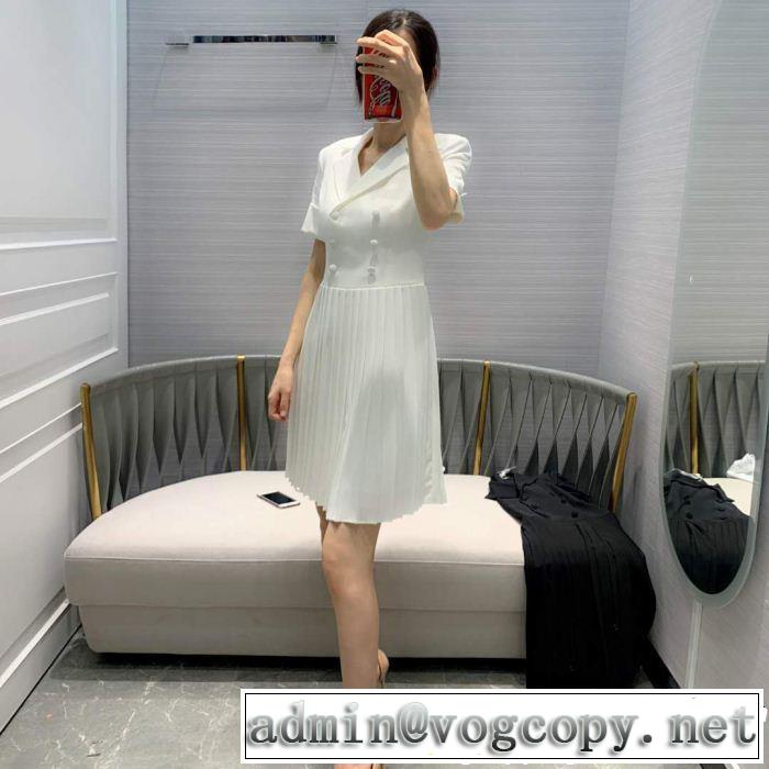 ディオール DIOR ワンピース 2色可選 2019春夏トレンドアイテム 今季トレンドの限定アイテム