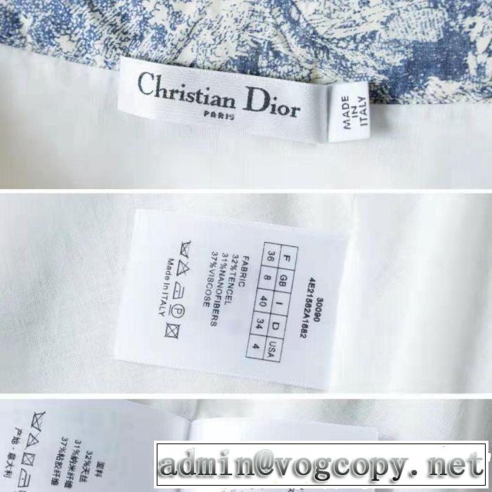 今流行りの最新コレクション 快適な着心地 ディオール DIOR ワンピース 2019春夏も引き続きトレンド