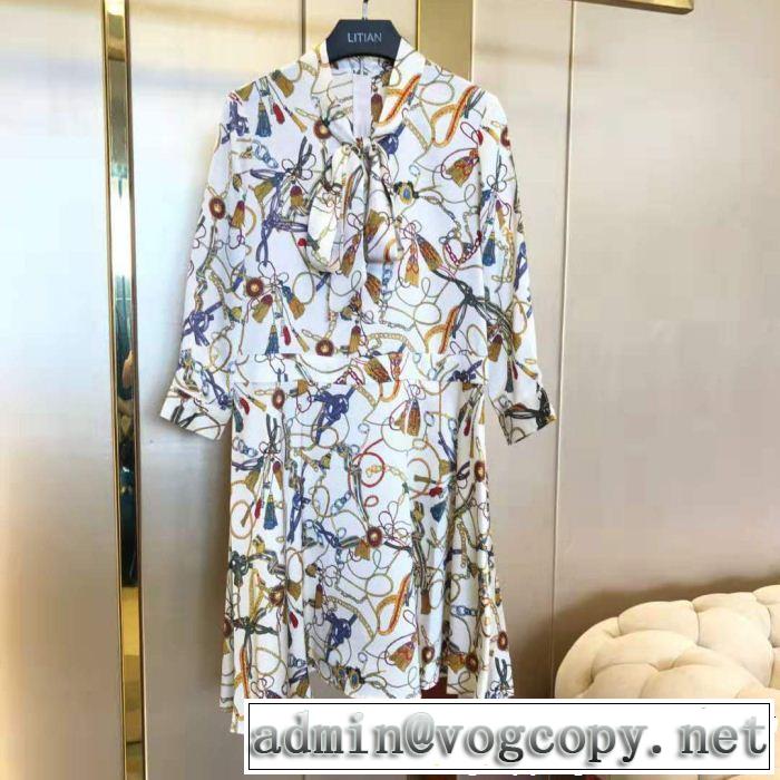 エルメス HERMES ワンピース 2色可選 2019年春夏シーズンの人気 今年春夏ファション流行り